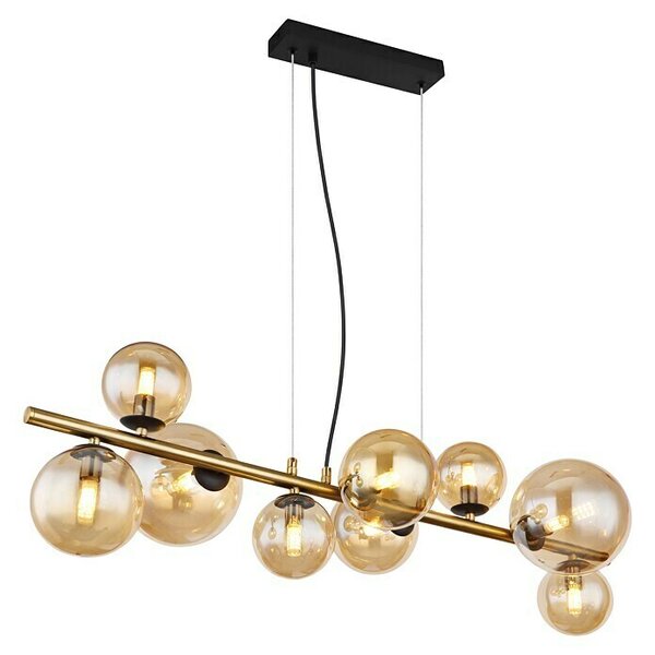 Globo Riha Visilica (31,5 W, D x Š x V: 86 x 36 x 120 cm, Siva, Crna, G9)