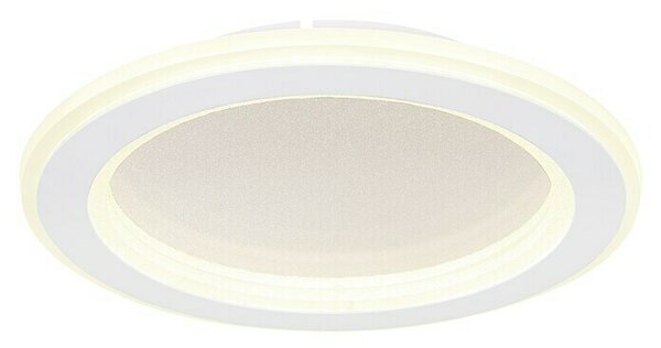 Globo Okrugla stropna LED svjetiljka Tini (18 W, Ø x V: 29,7 x 4,7 cm, Bijela, Neutralno bijelo)