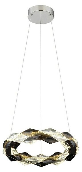 Globo Karilion LED viseća svjetiljka (24 W, Ø x V: 37 x 130 cm, Srebrna)
