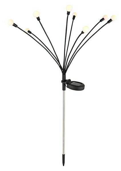 Globo Dekorativna solarna svjetiljka (0,06 W, D x Š x V: 20 x 12 x 70 cm, IP44, Topla bijela)