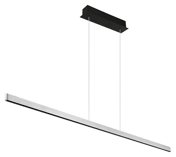 Globo Viseća LED svjetiljka Dentsy (53 W, Neutralno bijelo, Srebrna, D x Š x V: 1.500 x 90 x 1.200 mm)