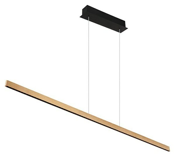 Globo Viseća LED svjetiljka Dentsy (53 W, Neutralno bijelo, Bakrena, D x Š x V: 150 x 9 x 120 cm)