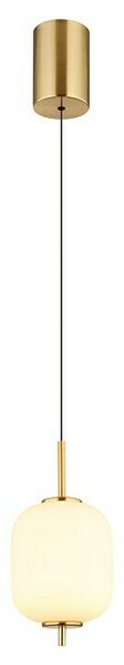 Globo Ewald Viseća LED svjetiljka Ewald (6 W, Topla bijela, Zlatna, Ø x V: 13,5 x 220 cm, 1 Kom.)