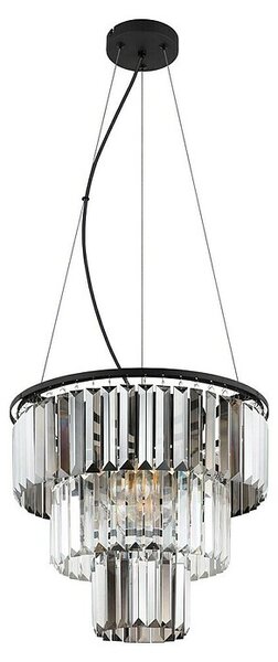 Globo Naxis LED viseća svjetiljka (40 W, Ø x V: 40 x 120 cm, Crna)