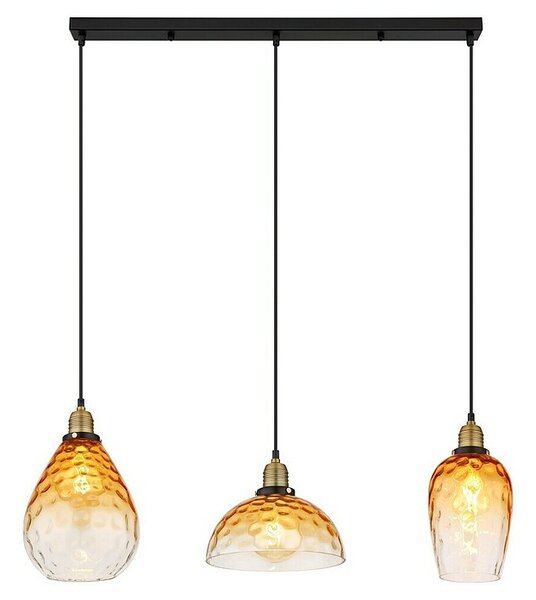 Globo Salvy Visilica (60 W, D x Š x V: 91 x 25 x 120 cm, Jantar, Crna)