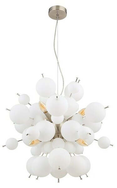 Globo Udo Visilica (25 W, Ø x V: 55 x 120 cm, Bijela, Srebrna)