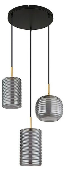 Globo LED viseća svjetiljka Lampigna (27 W, Ø x V: 50 x 150 cm, Bijela, Crna)