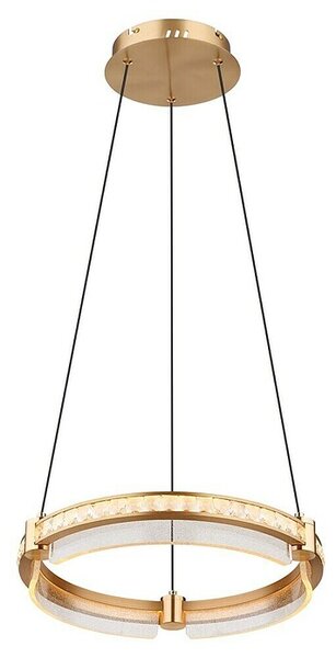 Globo Blondie Viseća LED svjetiljka (36 W, 40 x 120 cm, Zlatna, Raznobojno)