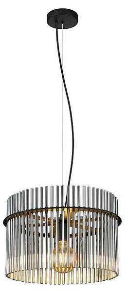 Globo Gorley LED viseća svjetiljka (60 W, Ø x V: 40 x 150 cm, Crna)