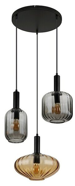 Globo Visilica Valletta (60 W, Ø x V: 55 x 150 cm, Crna)