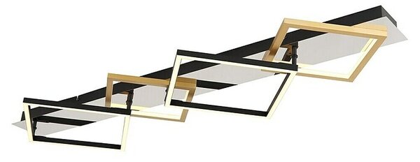 Globo LED stropna svjetiljka Lesina (40 W, D x Š x V: 104,5 x 35,5 x 7 cm, Topla bijela)