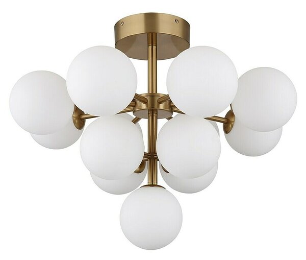 Globo Grappy Stropna svjetiljka (5 W, Ø x V: 56 x 43 cm, Zlatna)