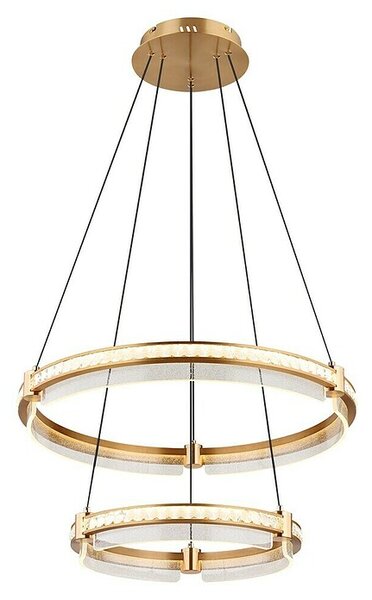 Globo Blondie Viseća LED svjetiljka (78 W, 60 x 120 cm, Zlatna, Raznobojno)