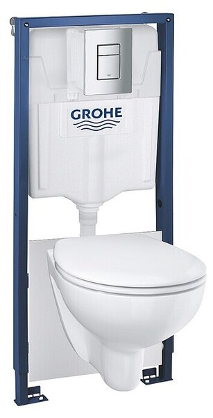 Grohe Komplet za WC školjku (Visina ugradnje: 1,13 m, Volumen ispiranja: 3 l - 6 l)