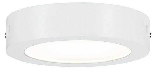 Paulmann Okrugla stropna LED svjetiljka (12,5 W, Ø x V: 17 x 3,8 cm, Bijele boje, Topla bijela)