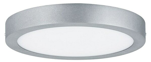 Paulmann Okrugla stropna LED svjetiljka (15 W, Ø x V: 30 x 3,8 cm, Krom, Topla bijela)