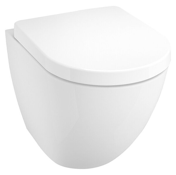 Camargue Komplet zidne WC školjke Plus 50 3.0 (Bez ruba, WC odvod: Vodoravno, Bijela) + BAUHAUS jamstvo 5 godina