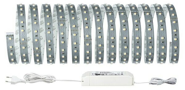 Paulmann MaxLED 500 LED traka (D x V: 5 m x 3 mm, Srebrne boje, Neutralno bijelo)