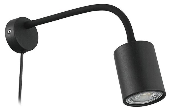 Eglo Zidna svjetiljka Portella (3 W, GU10, D x V: 60 x 65 mm, Crna)