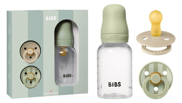 BIBS set bočica Baby Sprinkle poklon set - Sage
