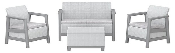 Keter Set lounge namještaja Scandi (Siva)