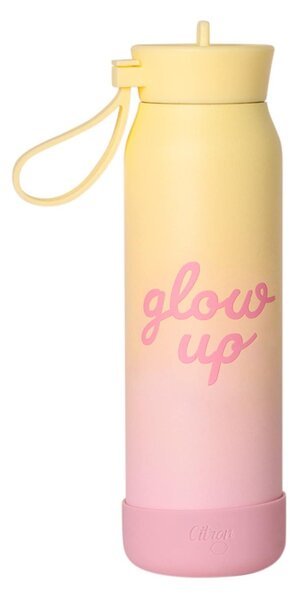 CITRON Boca za vodu 350 ml Glow Up Pink Yellow WB_350_Pink_Yellow_Glowup