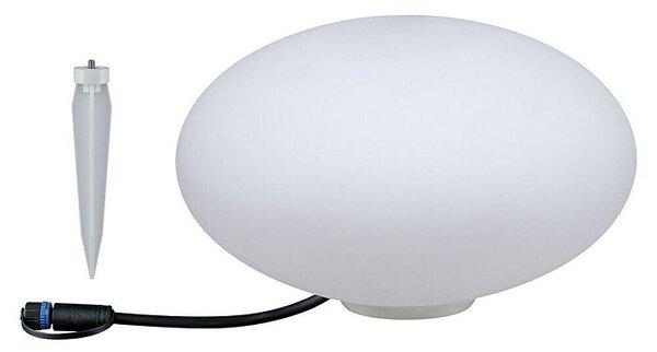 Paulmann Plug & Shine Ukrasna LED svjetiljka Stone (2,8 W, Bijela, D x Š x V: 28 x 28 x 16,6 cm)