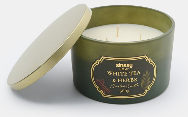 Sinsay - Mirisna svijeća White Tea & Herbs
