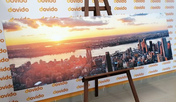 Slika prekrasna panorama grada New York