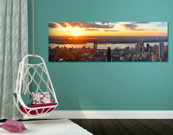 Slika prekrasna panorama grada New York