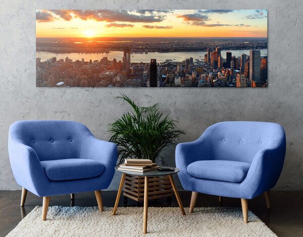 Slika prekrasna panorama grada New York