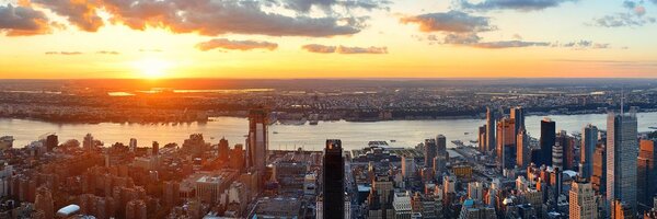 Slika prekrasna panorama grada New York