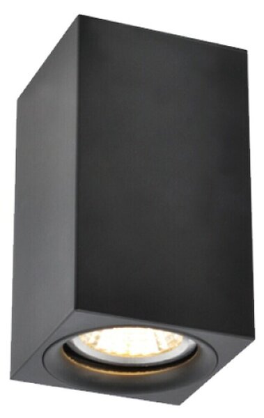 Green Tech Stropna spot svjetiljka (30 W, D x Š x V: 60 x 60 x 100 mm, Crna, GU10)