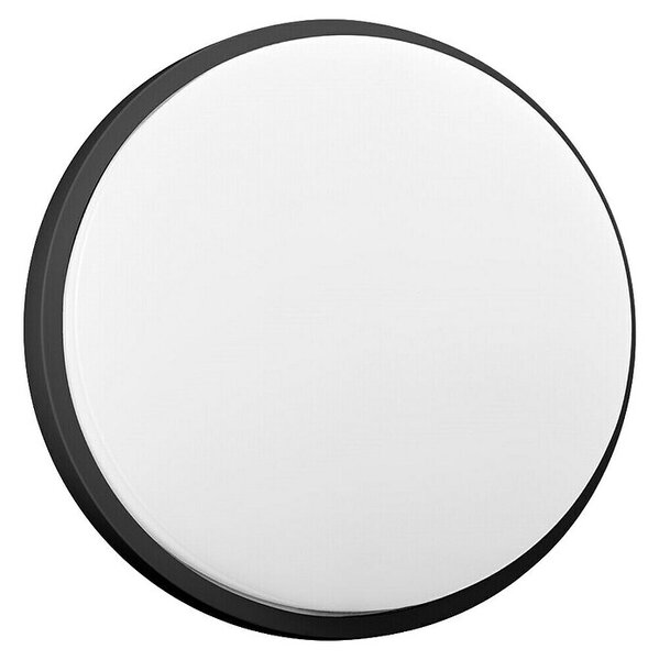 Vanjska LED svjetiljka AGAT (D x Š x V: 44,5 x 212,2 x 119,2 mm, Plastika, Crne boje)