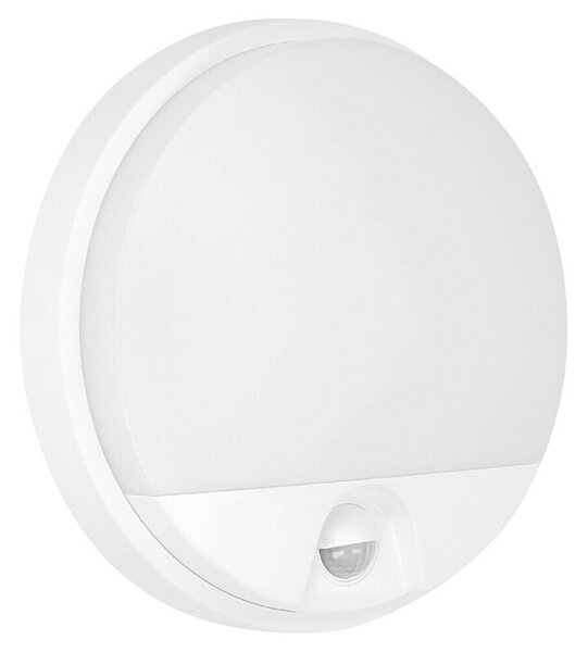 Vanjska zidna LED svjetiljka AGAT (D x Š x V: 212,2 x 44,5 x 119,2 mm, Bijele boje, Senzor pokreta, Plastika)