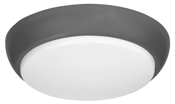 Okrugla stropna svjetiljka KOKO (E27, Ø x V: 330 x 110 mm, Plastika, Crne boje)