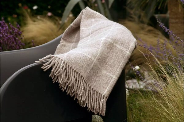 Vunena deka Vinga Beige 130x200