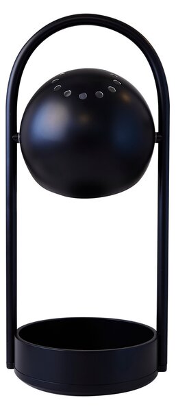 FRANDSEN LED punjiva stolna lampa Ball Portable, crna, čelik, prigušiva, Crno, Dnevni boravak/blagovaonica, Metal