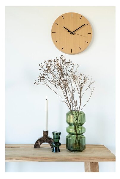 Pomoćni stol od masivne tikovine u prirodnoj boji 30x90 cm Girona – House Nordic