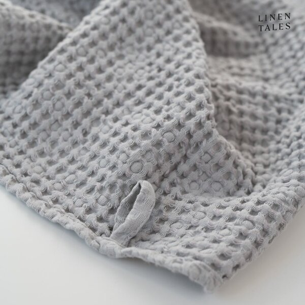 Svijetlo sivi ručnici i kuhinjske krpe u setu od 3 kom Honeycomb - Linen Tales