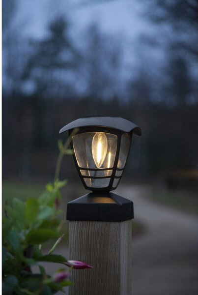 Vanjska solarna LED svjetiljka Star Trading Felix, visina 19 cm