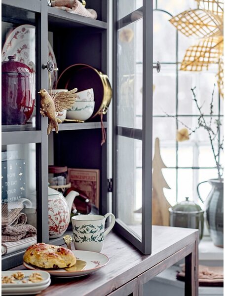 Siva viseća vitrina od masivne jele 85x100x25 cm Tone – Bloomingville