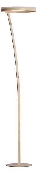 FISCHER & HONSEL Sirko LED podna lampa, boje pijeska, visina 177 cm, metal, CCT, prigušiva, Bež, Dnevni boravak/blagovaonica, Metal