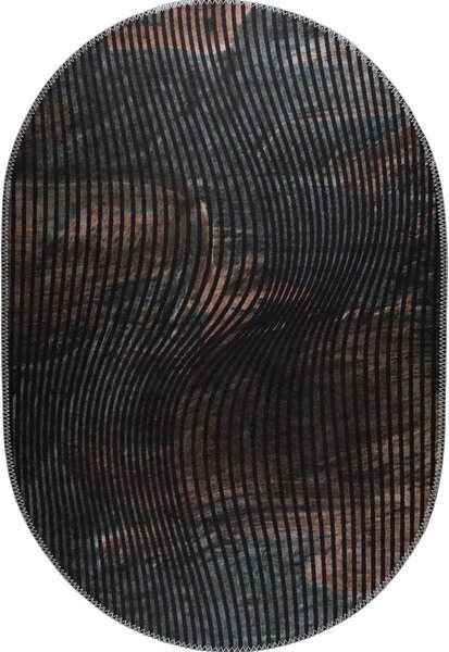 Crni perivi tepih 60x100 cm – Vitaus