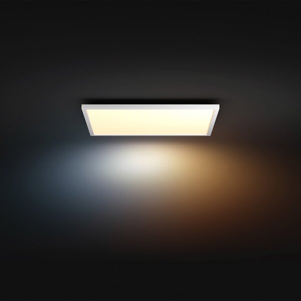Philips Hue LED panel White Ambiance Aurelle, 60x60 cm, bijela, prigušiva, Bijela, Dnevni boravak/blagovaonica, Metal