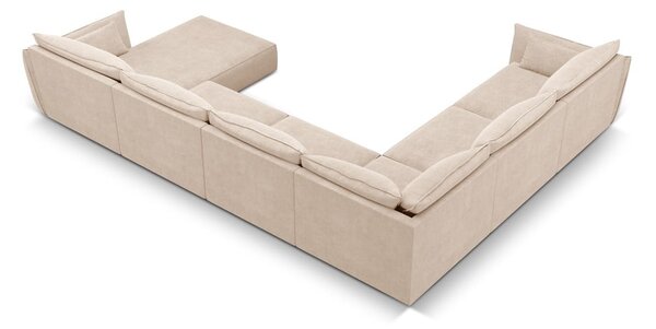 Bež kutna garnitura (lijevi kut) Vanda - Mazzini Sofas