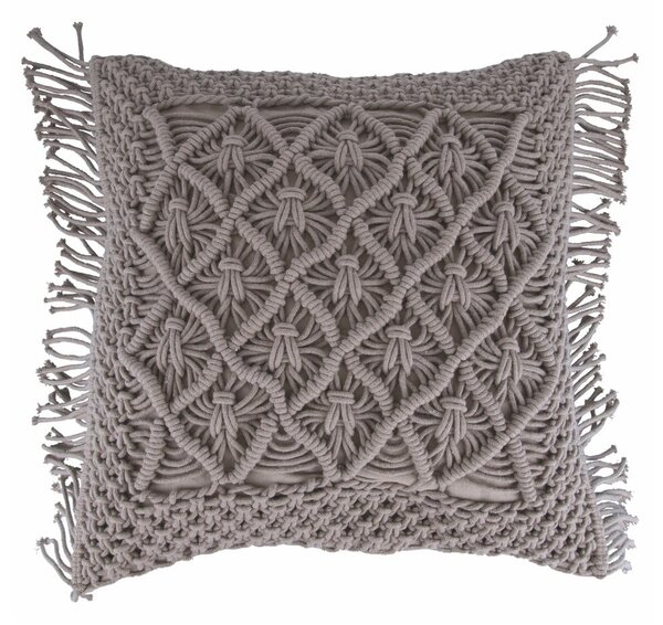 Tekstilni ukrasni jastuk 45x45 cm Macrame - Villa d'Este
