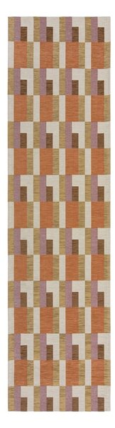 Narančasta/u prirodnoj boji staza 60x230 cm Riley Block Geo – Flair Rugs