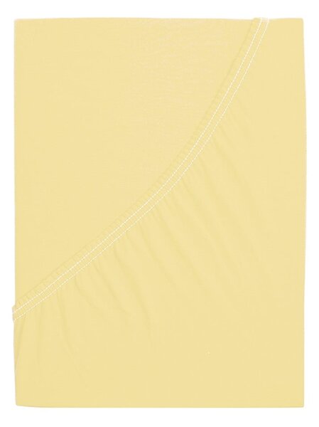 Žuta plahta s gumom 120x200 cm – B.E.S