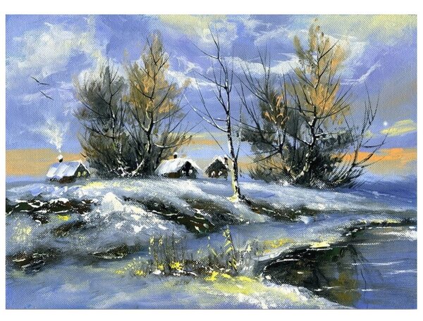 Slika 70x50 cm Winter - Wallity